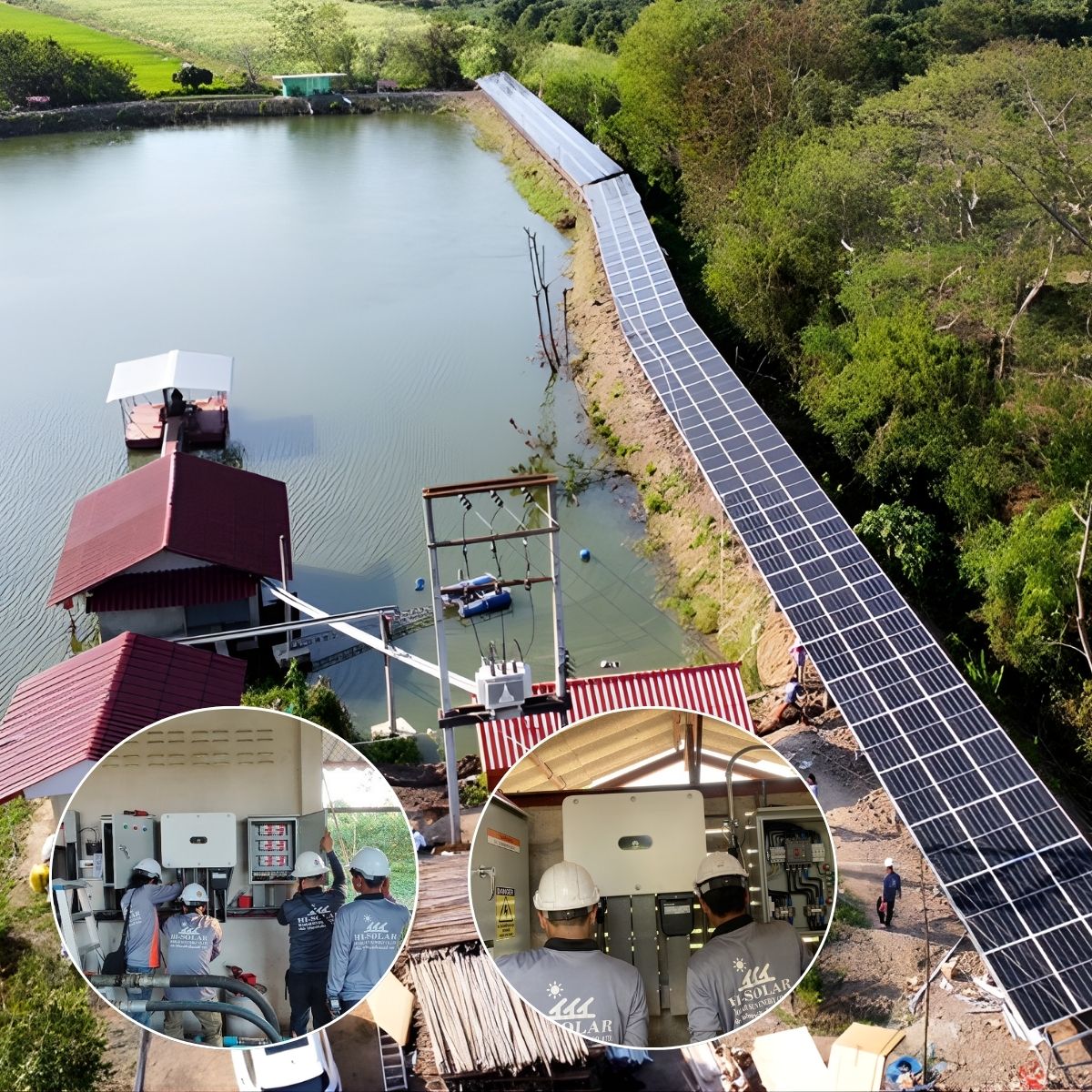 โครงการโซลาร์เซลล์สวนส้มเครือจงลักษณ์ ระบบออนกริด พลังงานแสงอาทิตย์สำหรับเกษตร