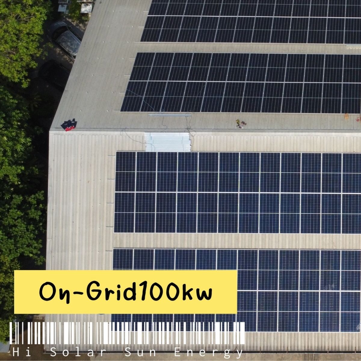 ติดตั้งโซลาร์เซลล์ โรงงานแปรรูปอาหาร On-Grid 100kW เชียงใหม่